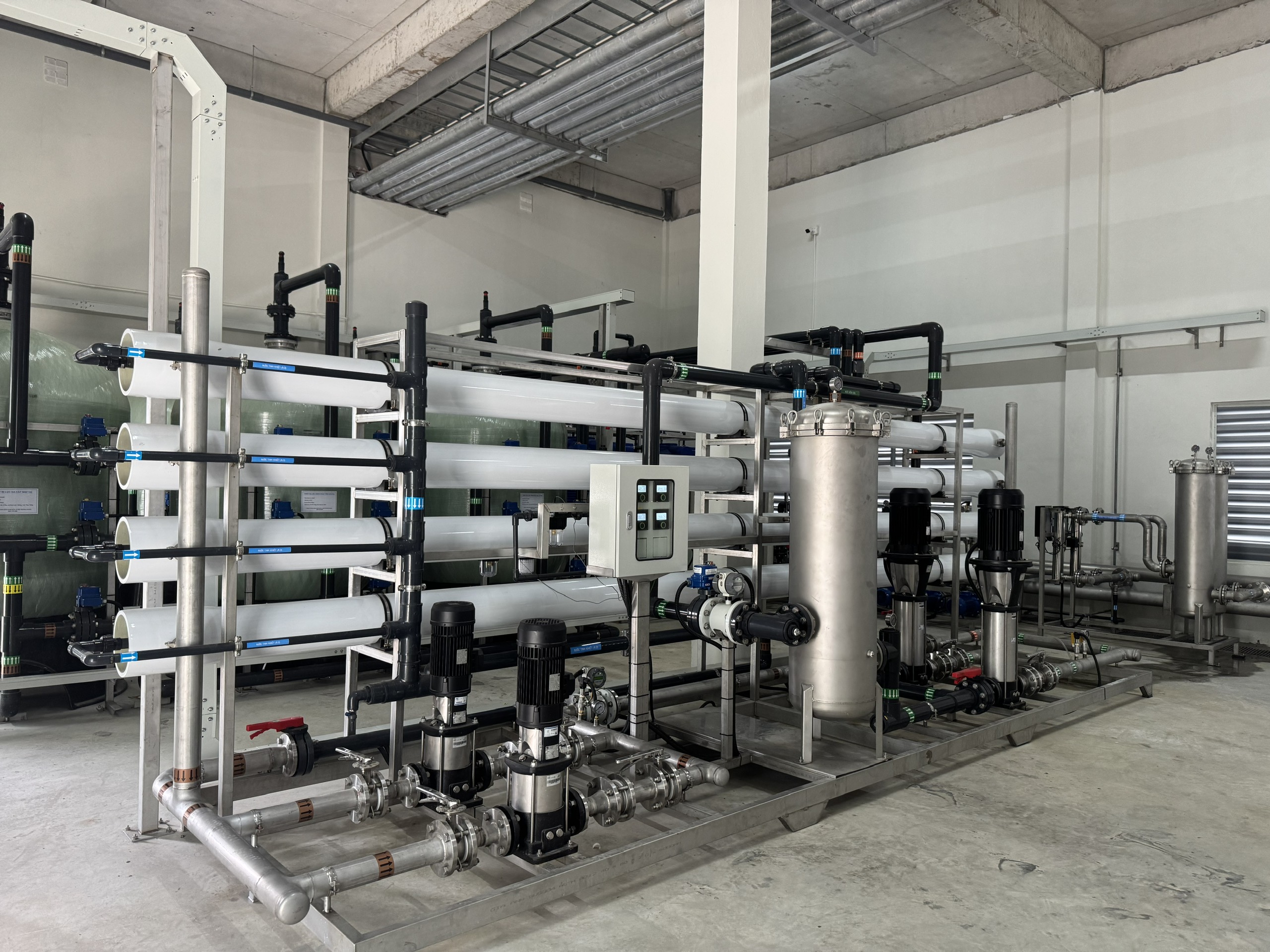 Dự ÁN HỆ THỐNG XỬ LÝ NƯỚC R.O CHO NHÀ MÁY SẢN XUẤT SỮA VIỆT NGŨ CỐC